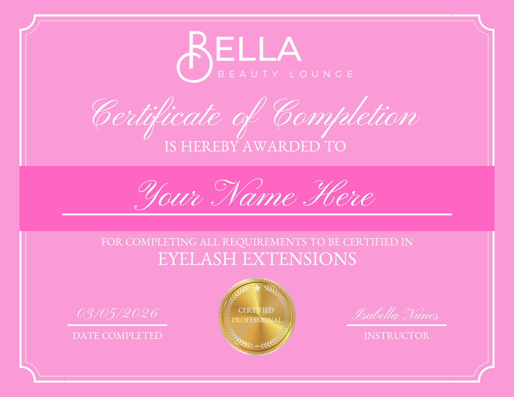 Intro to Lashes Online Training